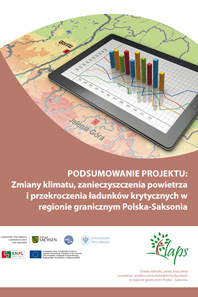 PODSUMOWANIE PROJEKTU: Zmiany klimatu, zanieczyszczenia powietrza i przekroczenia ładunków krytycznych w regionie granicznym Polski i Saksonia
