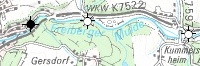 Kartenausschnitt Wasserbau
