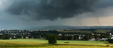 Dunkle Wolken