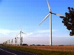 Foto: Windenergieanlagen im Freistaat Sachsen