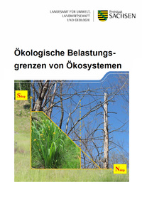 Cover of the publication "Belastungsgrenzen von Ökosystemen"