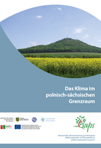 Titelblatt der Broschüre "Das Klima im polnisch-sächsischen Grenzraum"