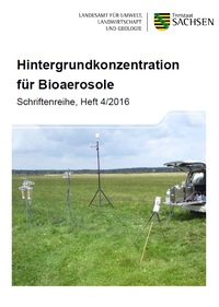 Schriftenreihe Heft 4/2016, Hintergrundkonzentration für Bioaerosole
