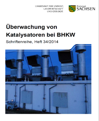 Überwachung von Katalysatoren bei BHKW - Schriftenreihe, Heft 34/2014