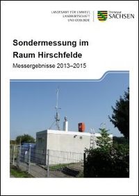 Abschlussbericht zur Sondermessung im Raum Hirschfelde 2013 - 2015