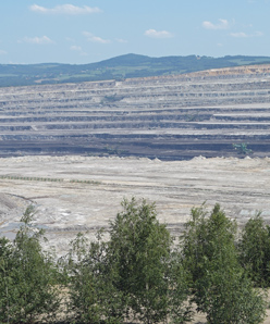 Tagebau bei Bogatynia