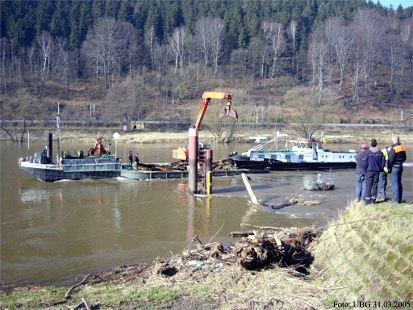 Messstation Zehren an der Elbe am 06.06.2013