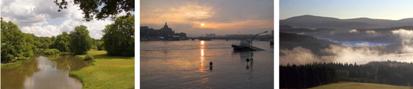 Fotos Startseite Wasserhaushaltsportal, normales Gewässer, Flut in Dresden und Nebel über einer Talsperre
