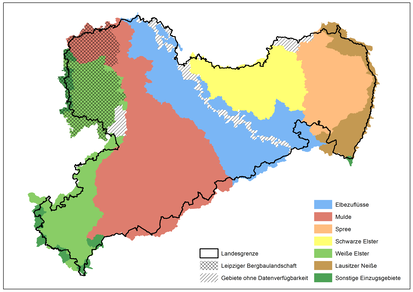 Übersicht über die Verfügbarkeit der Wasserhaushaltsdaten